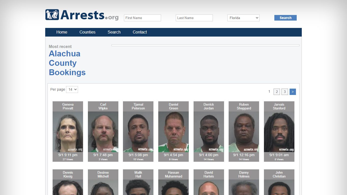 Alachua County Arrests and Inmate Search